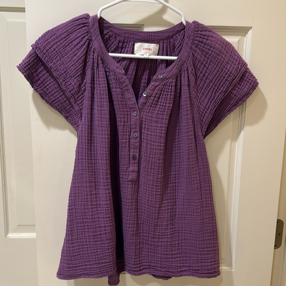 Xirena purple top